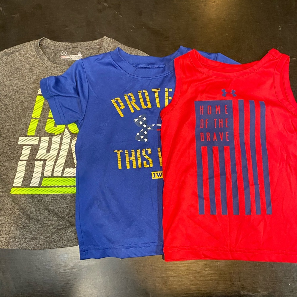 Under Armour dry fit tees
